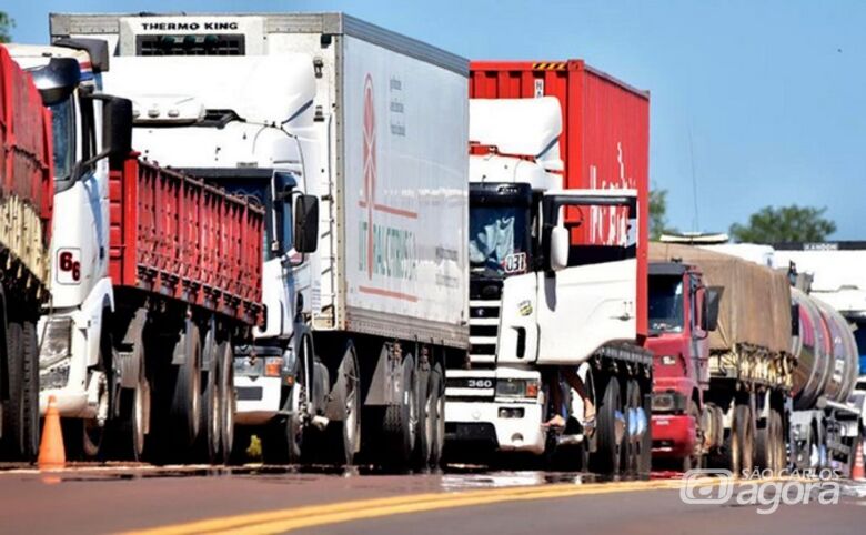 Nova greve dos caminhoneiros é descartada por entidades - Crédito: Arquivo/SCA