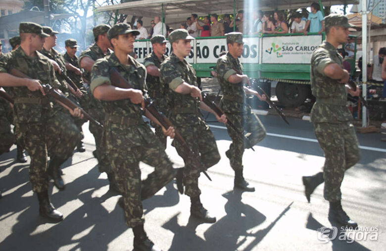São Carlos não terá desfile cívico-militar de 7 de Setembro - Crédito: Arquivo/SCA