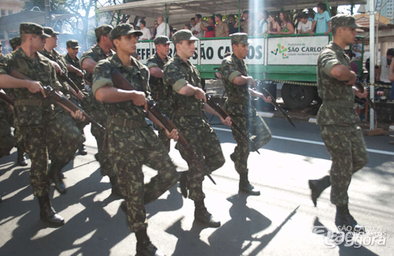 São Carlos não terá desfile cívico-militar de 7 de Setembro - Crédito: Arquivo/SCA