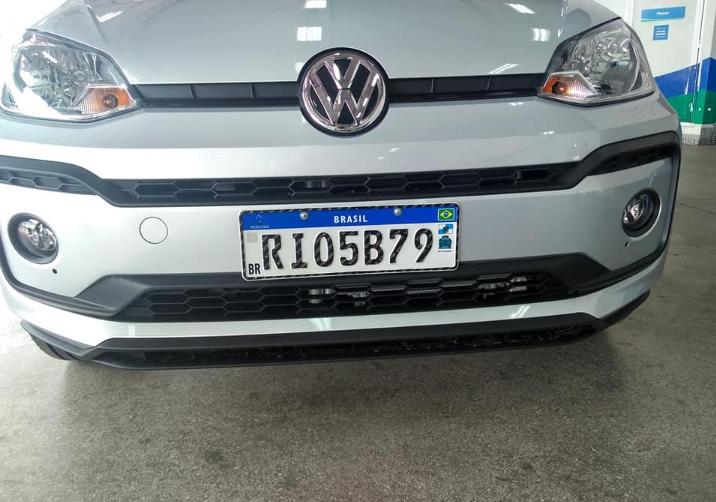 Nova placa para veículos é lançada no Rio de Janeiro - Crédito: Divulgação