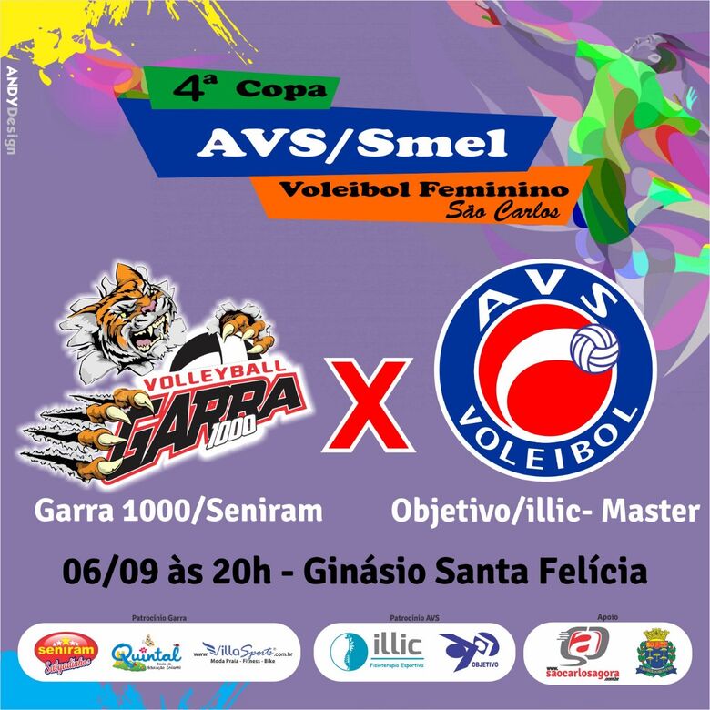 Copa AVS/Smel terá dois jogos importantes -