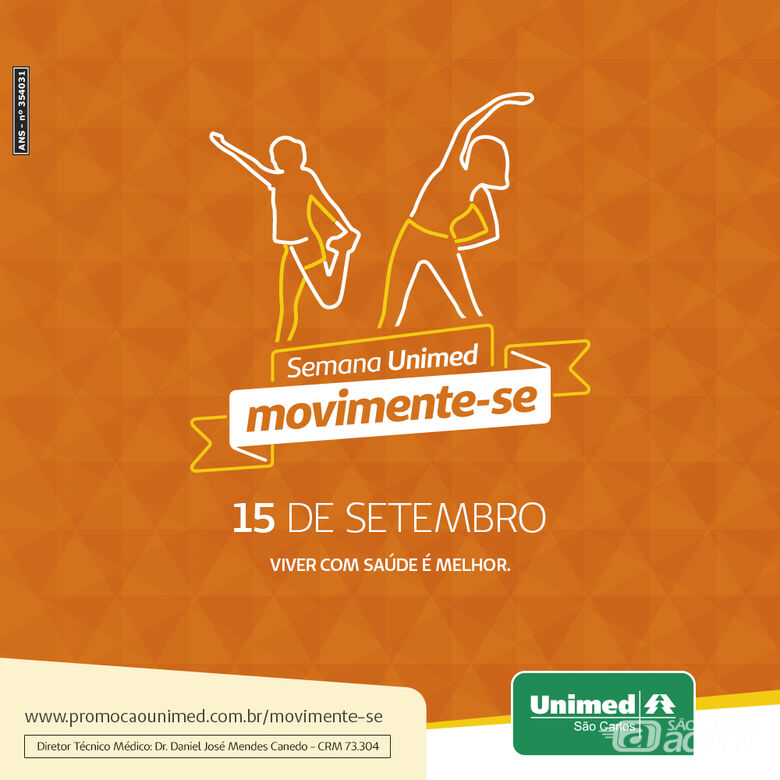 Unimed São Carlos realiza mais uma edição da Semana Movimente-se - 