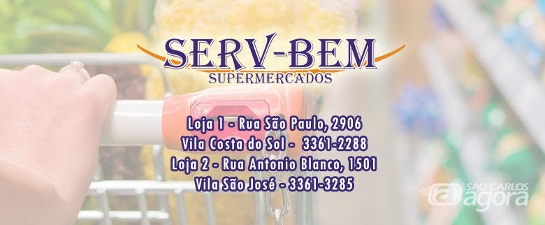 Jornal de ofertas do supermercado SERV-BEM - 