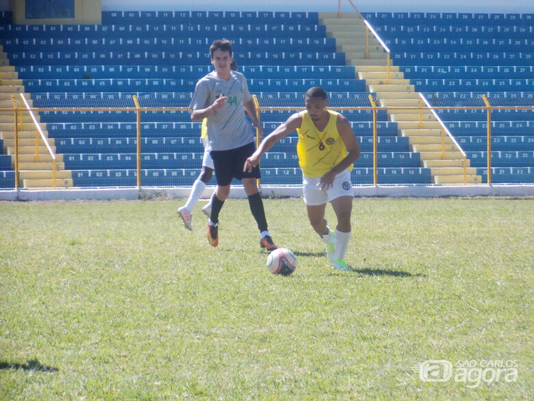 São Carlos fez jogo-treino contra o Sertãozinho - Crédito: Rovanir Frias/SCFC