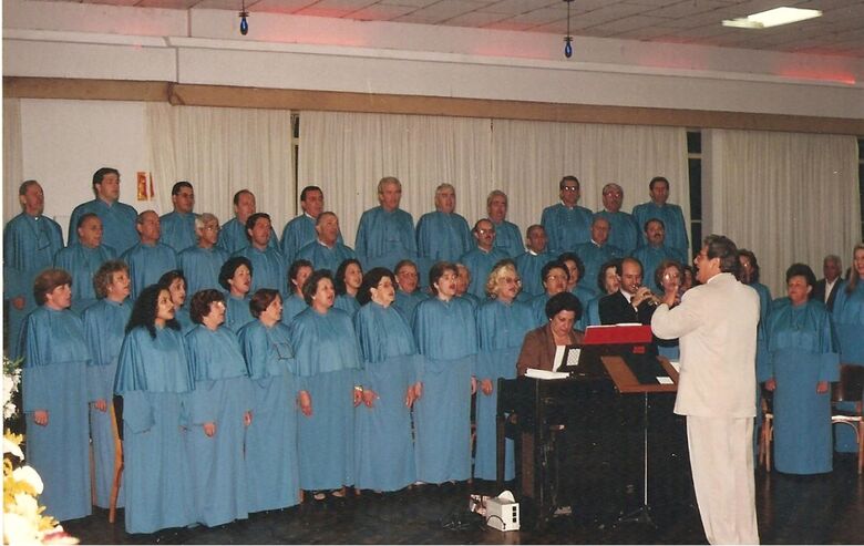 Coral de Casais Encontristas Prof. Wilson Cury, 44 anos de amor pela música sacra - Crédito: Divulgação