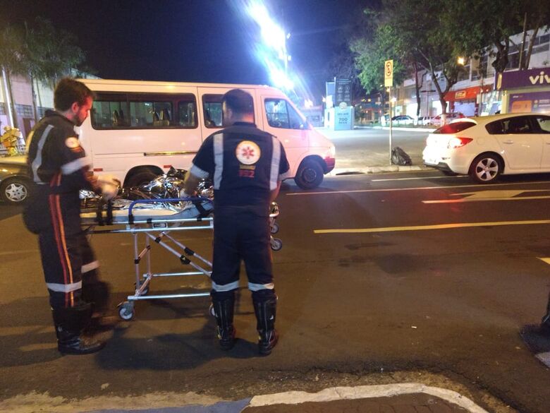Morador de rua é atingido com uma tijolada na cabeça - Crédito: Luciano Lopes