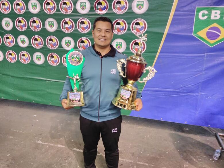 Adriano Wada é campeão brasileiro com a seleção paulista - Crédito: Divulgação