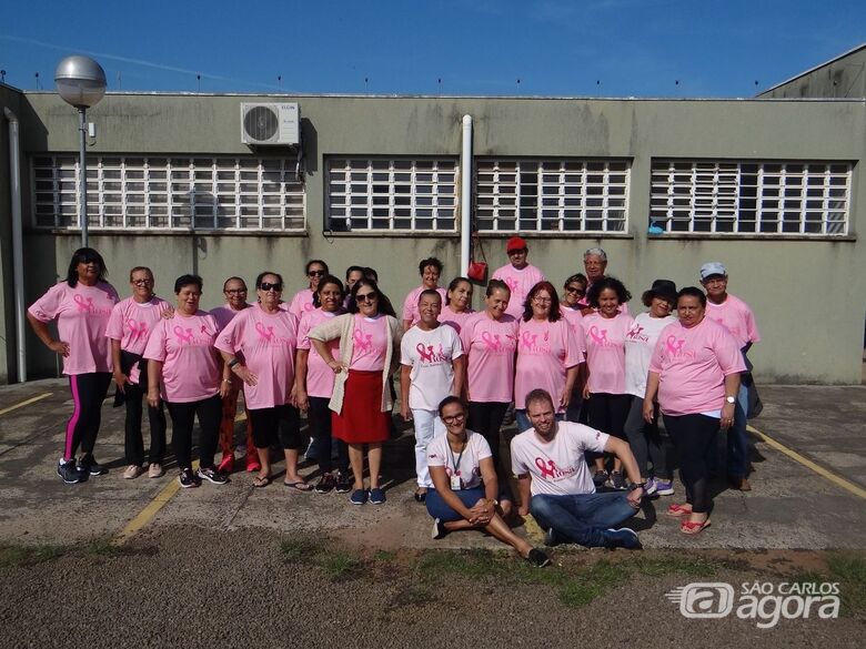 USF do Jockey realiza ação preventiva contra o câncer de mama - Crédito: Divulgação