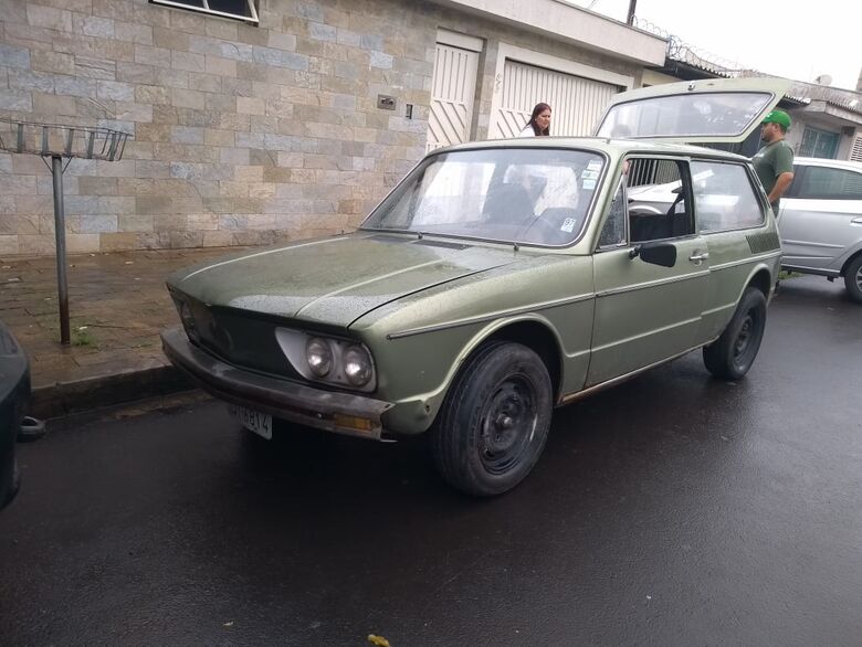 Brasília furtada é recuperada pela Polícia Militar - Crédito: Divulgação