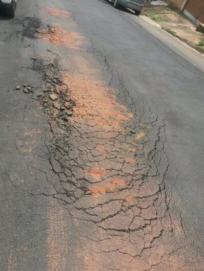 Recapeamento no Prolongamento do Jardim Medeiros desagrada moradores - Crédito: Divulgação