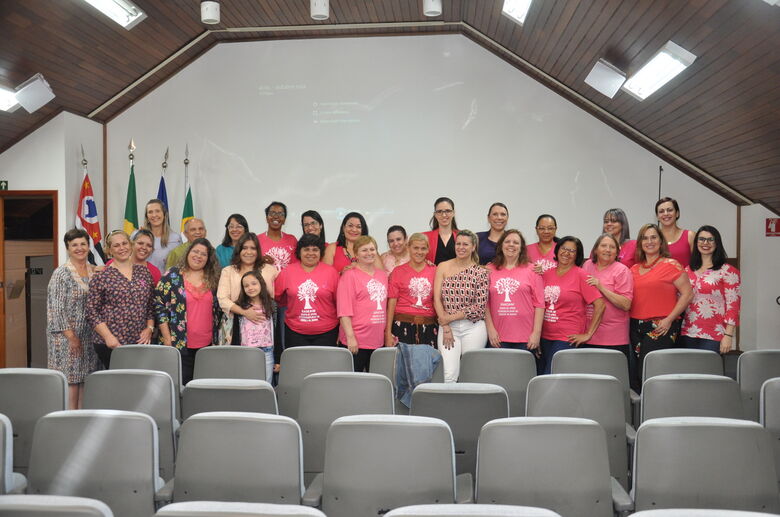 Acisc realiza palestra de prevenção ao câncer de mama - Crédito: Divulgação
