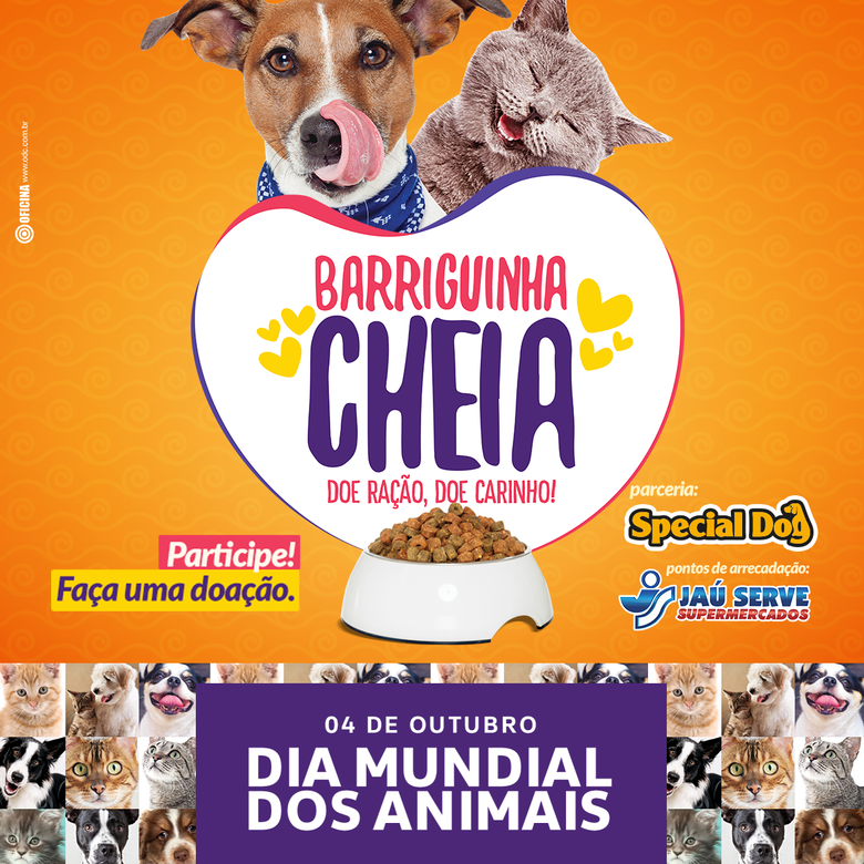 Quer ajudar os animais e ONGs do interior paulista? O Jaú Serve Supermercados e a Special Dog te explicam como -