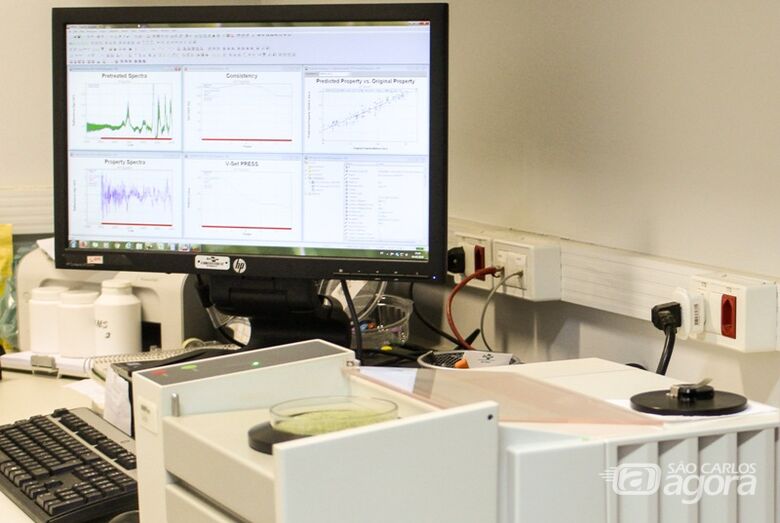 Embrapa São Carlos realiza curso com foco em espectroscopia - Crédito: Juliana Sussai