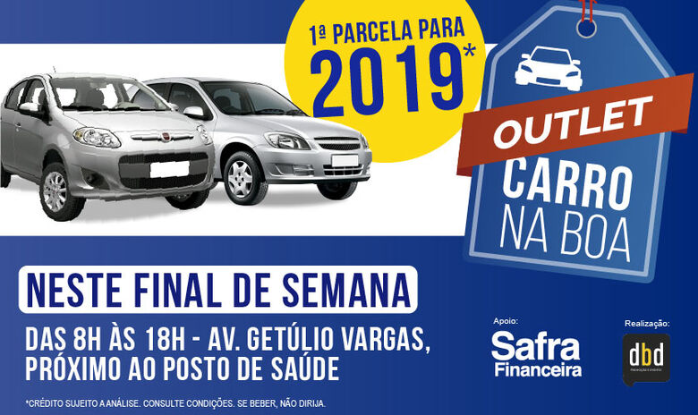 Feirão de carros na Getúlio Vargas é oportunidade de fazer um bom negócio -