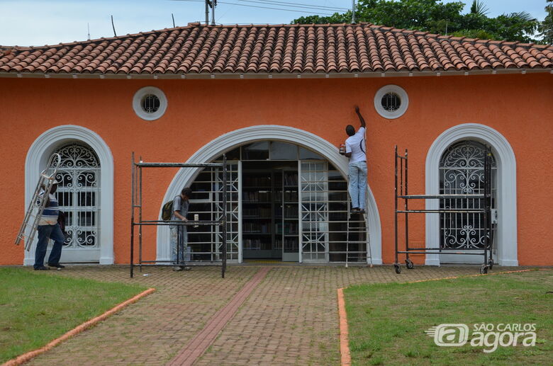 Fios de energia da Biblioteca Amadeu Amaral são furtados - Crédito: Divulgação