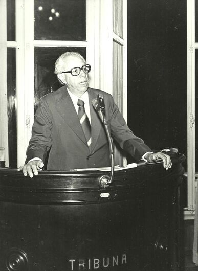 Dr. Álvaro Giongo, um ilustre vizinho - Crédito: Arquivo Câmara Municipal