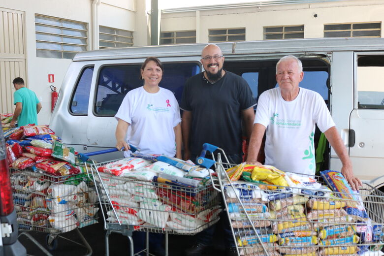Fundo Social repassa alimentos recebidos da Tusca para entidades sociais - Crédito: Divulgação