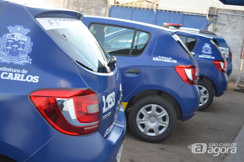 Guarda Municipal recebe 10 novos veículos para a ronda escolar - Crédito: Divulgação