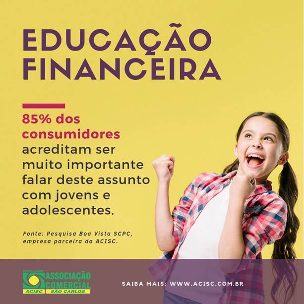 Cresce número de consumidores que poupam acima de R$ 50 para os filhos -