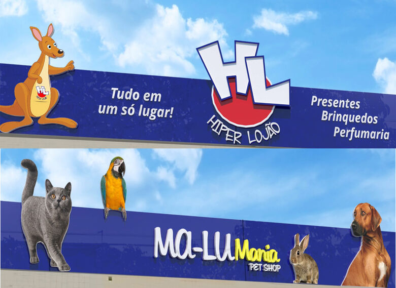MALU-MANIA PET SHOP E HIPER LOJÃO JUNTOS NUM SÓ LUGAR - Crédito: Malu-Mania Pet Shop