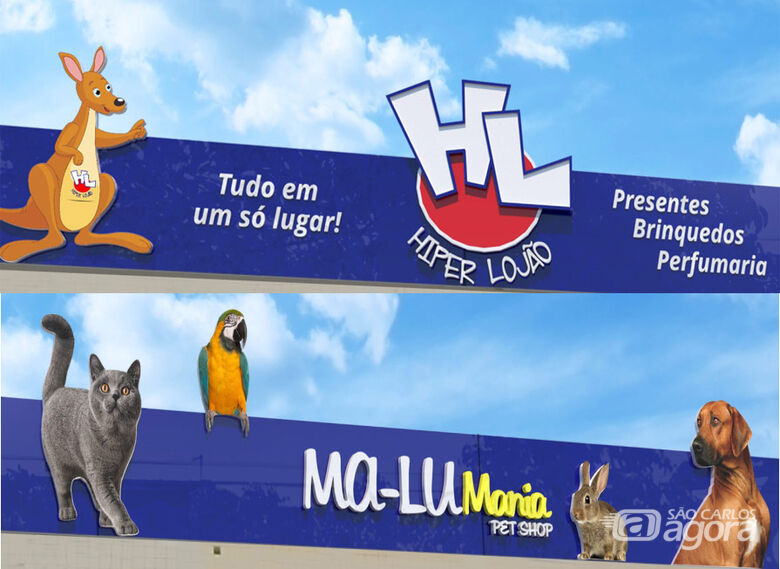 MALU-MANIA PET SHOP E HIPER LOJÃO JUNTOS NUM SÓ LUGAR - Crédito: Malu-Mania Pet Shop