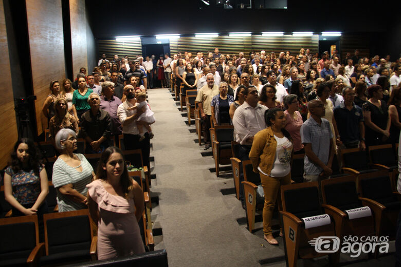 Professores da rede pública de ensino de São Carlos recebem homenagens do CEPOF/IFSC - Crédito: Divulgação