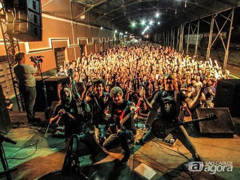 Banda Anthares encerra Festival Rock na Estação - Crédito: Divulgação