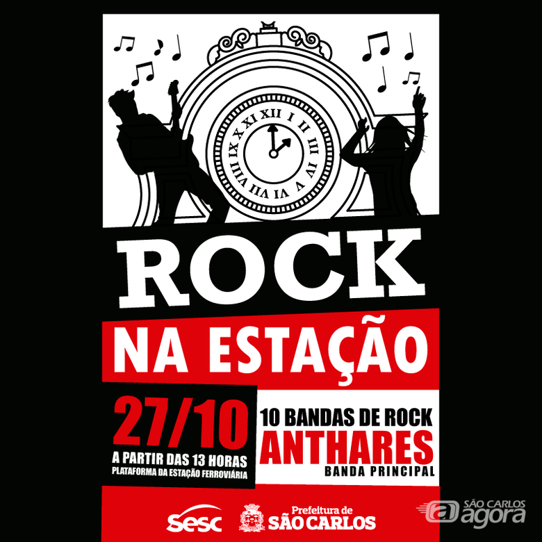 Onze bandas se apresentam no Festival Rock na Estação - 
