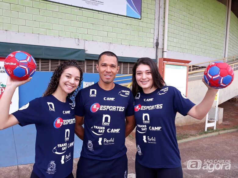 Talentos do handebol são-carlense são convocadas para a seleção brasileira - Crédito: Maycon Maximino