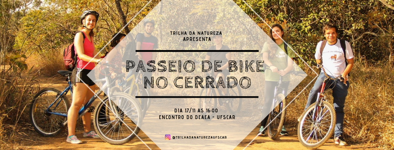 UFSCar promove passeio ciclístico e visita noturna no Cerrado - Crédito: Trilha da Natureza/UFSCar
