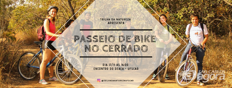 UFSCar promove passeio ciclístico e visita noturna no Cerrado - Crédito: Trilha da Natureza/UFSCar