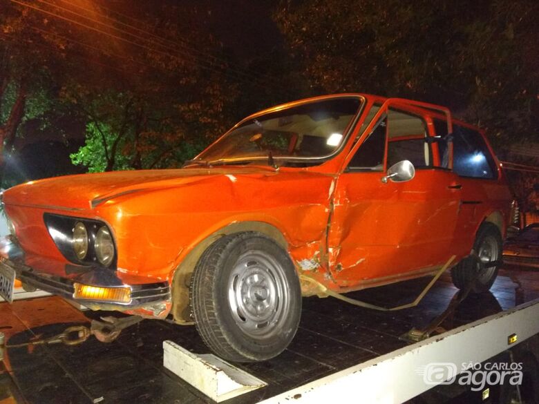 Adolescente ao volante causa acidente na Marechal Deodoro - Crédito: Luciano Lopes