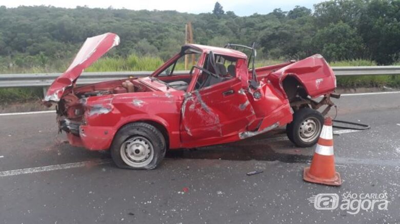 Acidente mata homem em estrada da região - Crédito: Grupo Rio Claro SP