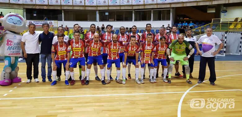 São Carlos Futsal passa para as quartas de final com campanha invicta - Crédito: Divulgação