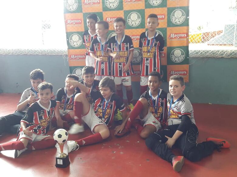 Sub10 é campeão invicto da final estadual da Copa SE Palmeiras - Crédito: Divulgação