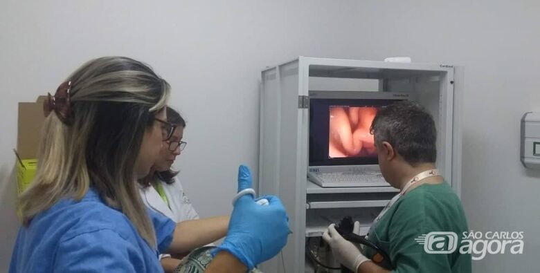 Hospital Universitário realiza exames de endoscopia em pacientes indicados pela Prefeitura - Crédito: Marilia Corbini HU/UFSCar