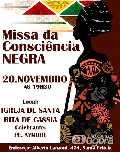 Missa em São Carlos celebra o Dia da Consciência Negra - 