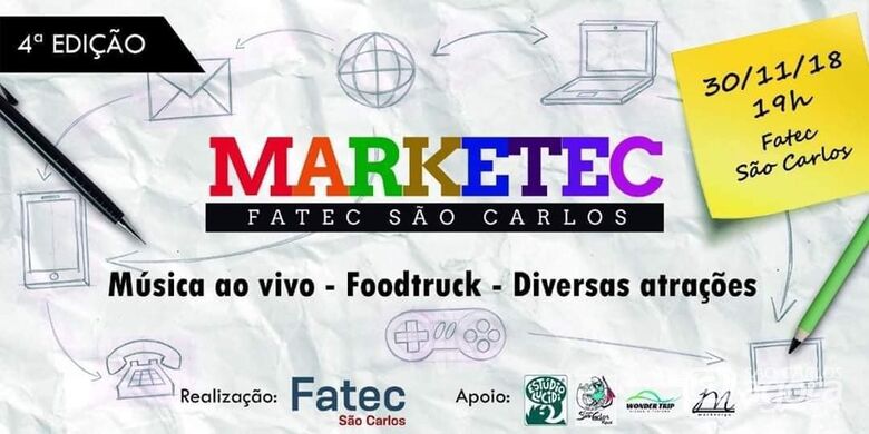 Fatec São Carlos irá realizar a 4º Feira de Marketing - 