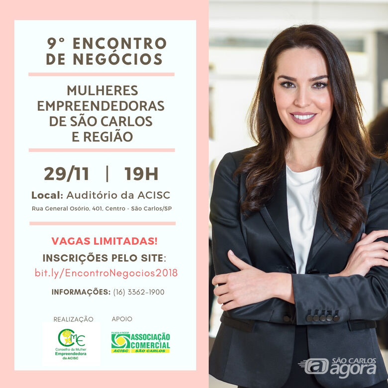 9º Encontro de Negócios de Mulheres Empreendedoras de São Carlos e Região - 