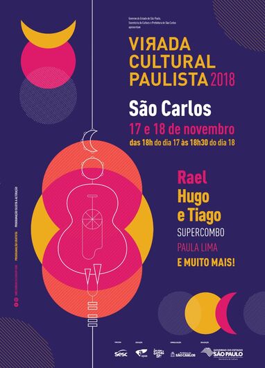 Virada Cultural Paulista começa sábado em São Carlos -