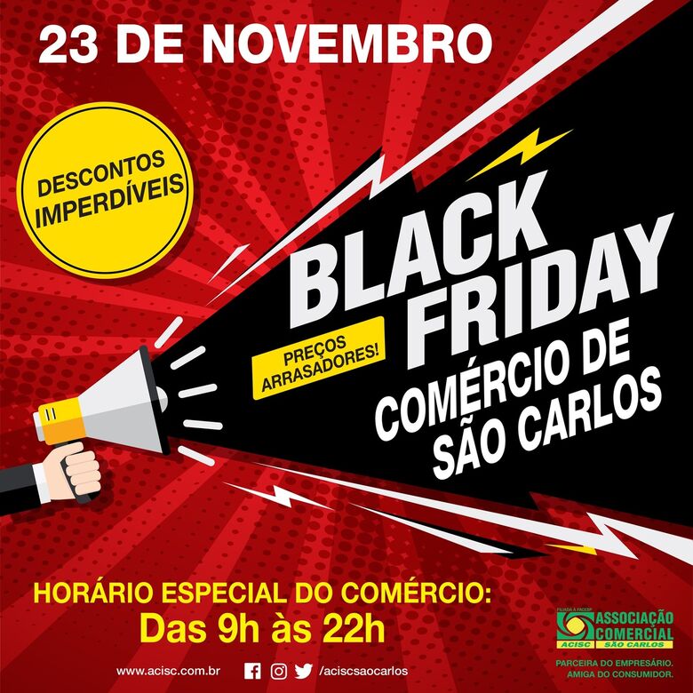 Acisc convida associados e lojistas para aderir à Black Friday 2018 -