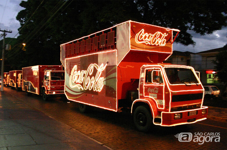 Caravana de natal da Coca-Cola passará por São Carlos no dia 11 de dezembro - 