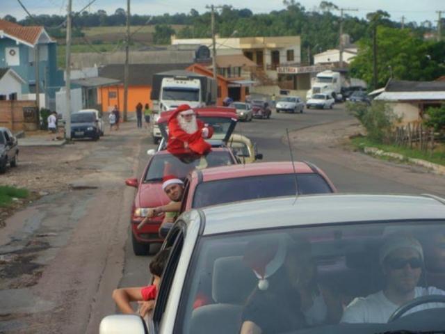Carreata Solidária de Natal passará pelas ruas de São Carlos no dia 22 de dezembro - Crédito: Divulgação