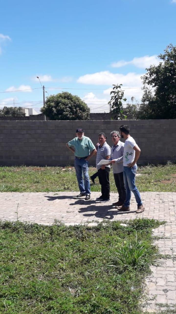 Malabim acompanha etapas finais das obras de manutenção no Cras do Jóquei Clube - Crédito: Divulgação