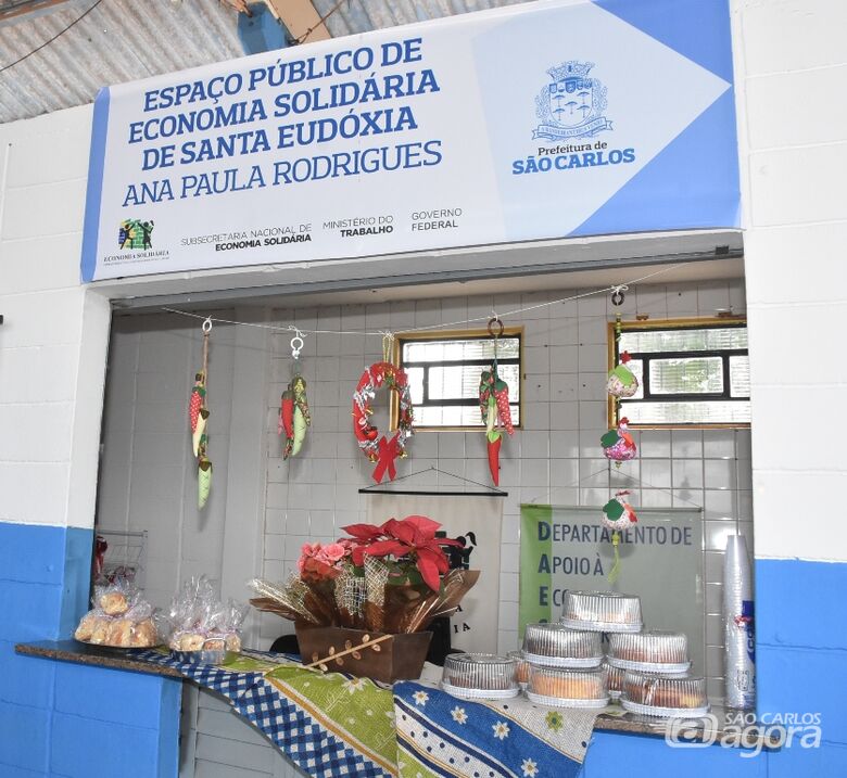 Centro de Economia Solidária é inaugurado em Santa Eudóxia - Crédito: Divulgação