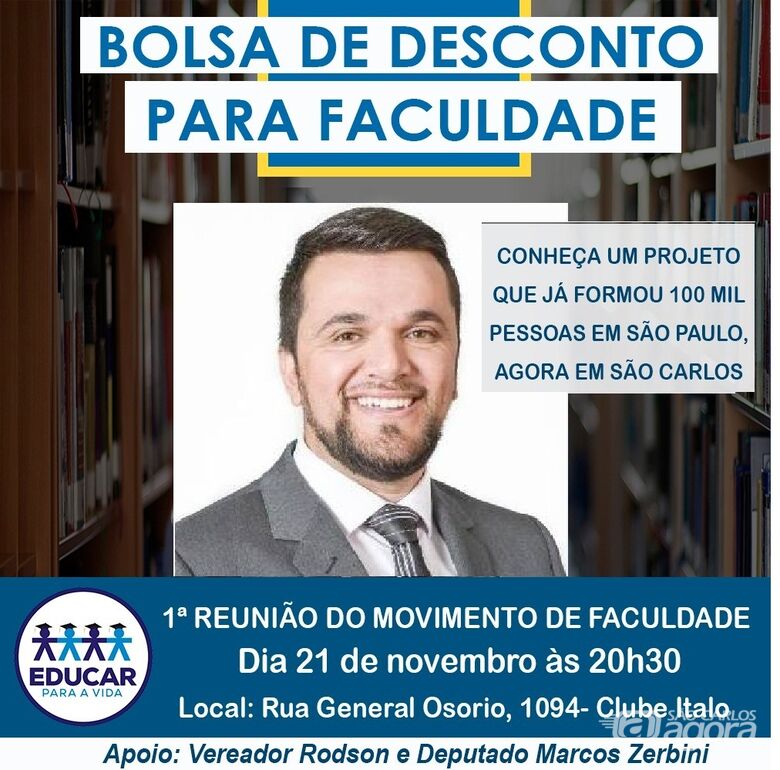 Movimento para ingressar em universidades será lançado em São Carlos - 