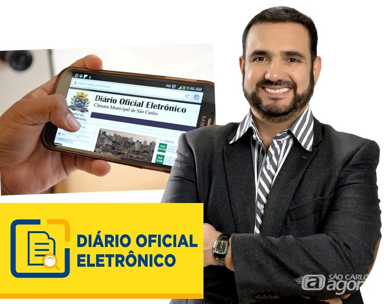 Gestão de Júlio Cesar implanta Diário Oficial Eletrônico - Crédito: Divulgação