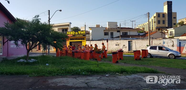 Empresa inicia serviço de limpeza pública em São Carlos - Crédito: Divulgação