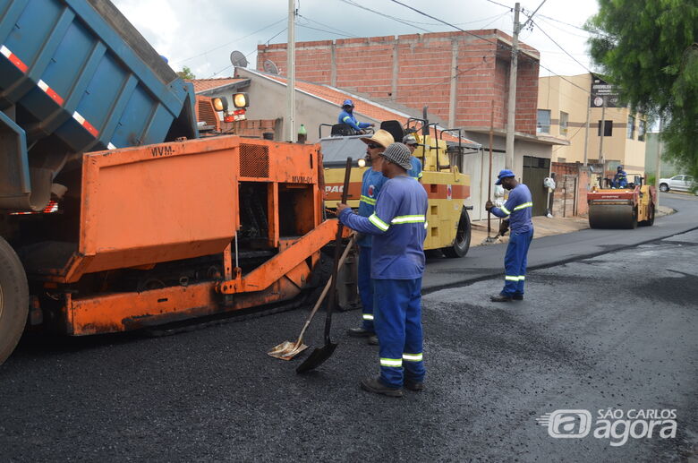 Prefeitura promete recapear 136 mil metros quadrados de vias no Santa Felícia e Vila Elisabeth - Crédito: Divulgação