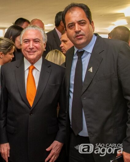 Sérgio Rocha esteve no Palácio do Planalto - Crédito: Divulgação